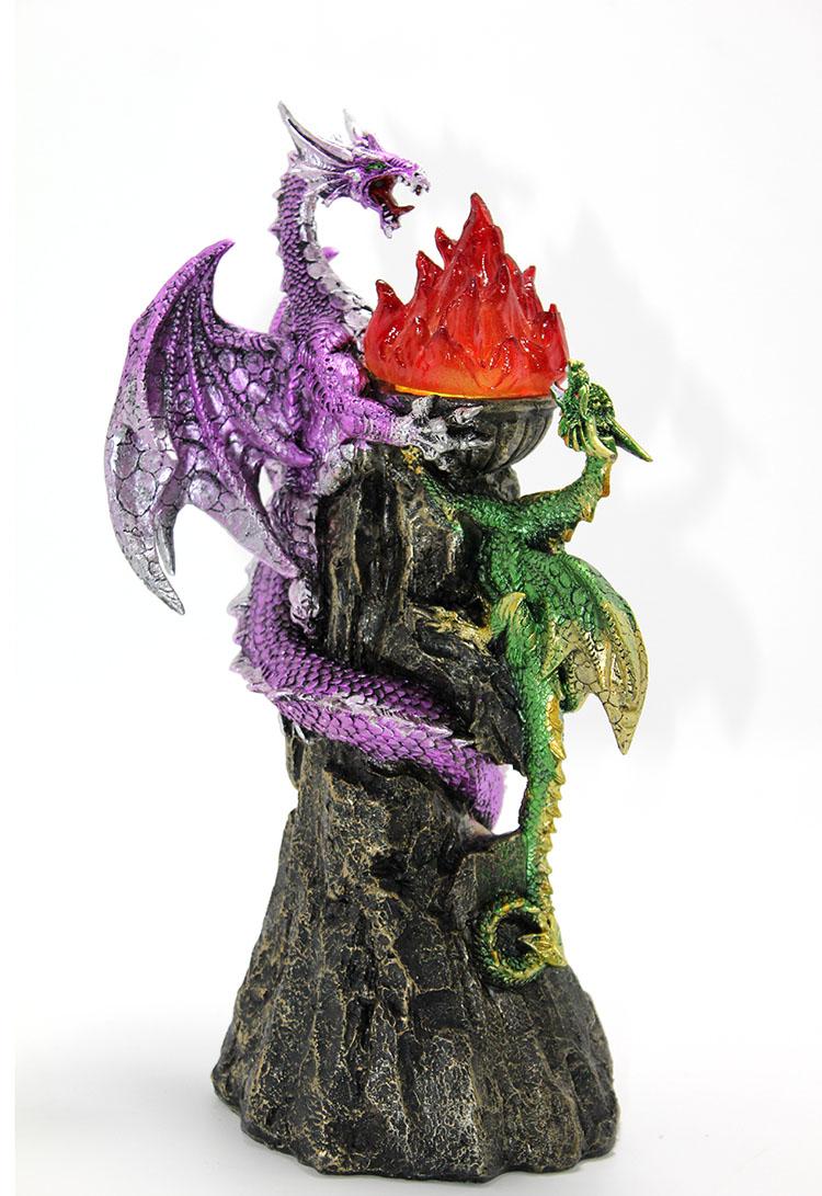 Polyester Ledli Dragon Figürü Alk2335