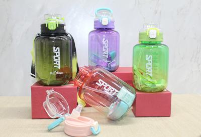 Pipetli Su Matarası 1100 Ml BPA İçermez Alk3149