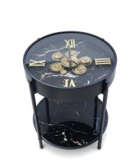 Metal Çarklı Sehpa Saat Alk4846