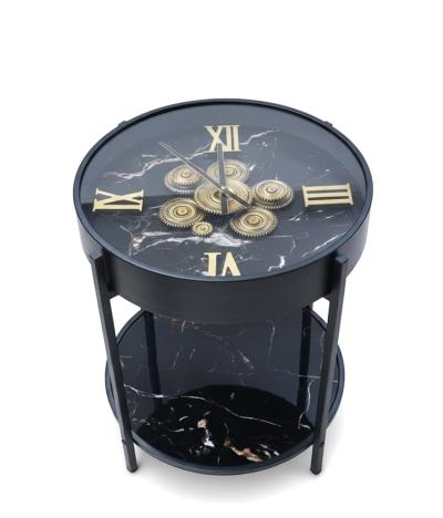Metal Çarklı Sehpa Saat Alk4846