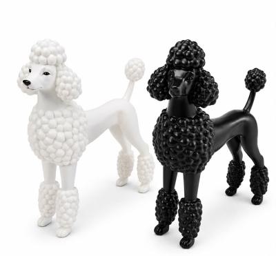 Dekoratif Kaniş Köpek Biblosu Polyester Masa Üstü Obje Alk5305