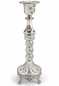 Varak Kaplama Kristal Şamdan Mumkluk Alk6393