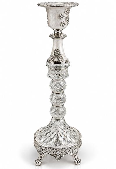 Varak Kaplama Kristal Şamdan Mumkluk Alk6393
