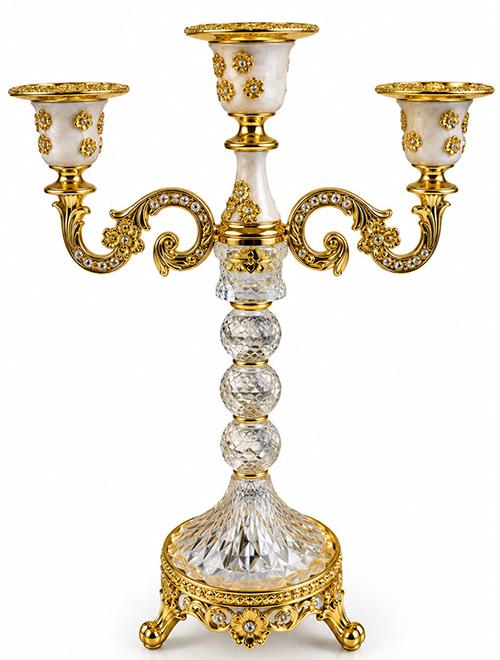 Kristal Şamdan Mumluk Alk6394