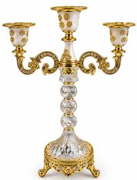 Kristal Şamdan Mumluk Alk6394