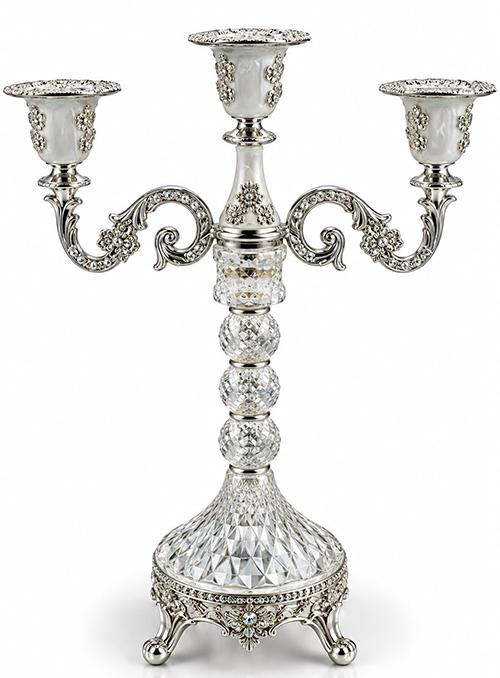 Kristal Şamdan Mumluk Alk6395