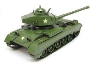 Dekoratif Haki Yeşil Metal Tank Vintage Tasarım