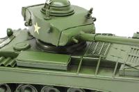 Dekoratif Haki Yeşil Metal Tank Vintage Tasarım