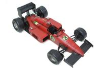 Dekoratif Kırmızı Metal Formula Yarış Arabası Vintage Tasarım