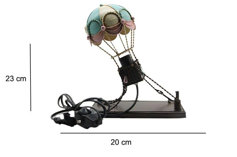 Dekoratif Metal Balon Tasarımlı Abajur