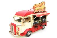 Dekoratif Metal Fastfood Arabasi Nostaljik Model