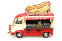 Dekoratif Metal Fastfood Arabasi Nostaljik Model