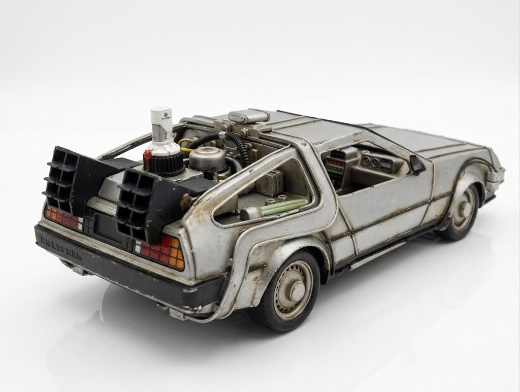 Dekoratif Metal Geleceğe Dönüş DeLorean Dmc-12 Araba