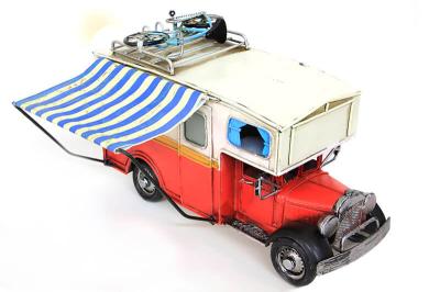 Dekoratif Metal Karavan Tenteli Model