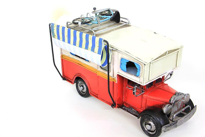 Dekoratif Metal Karavan Tenteli Model