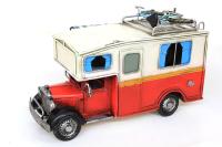 Dekoratif Metal Karavan Tenteli Model