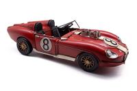 Dekoratif Metal Klasik Roadster Yarış Arabası Retro Tasarım
