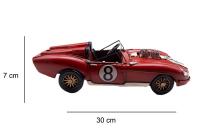 Dekoratif Metal Klasik Roadster Yarış Arabası Retro Tasarım