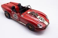 Dekoratif Metal Klasik Roadster Yarış Arabası Retro Tasarım