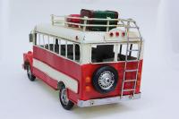 Dekoratif Metal Otobüs Nostaljik Model