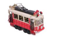 Dekoratif Metal Taksim Tramvay Orta Boy 18 cm