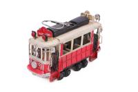 Dekoratif Metal Taksim Tramvay Orta Boy 18 cm