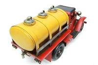 Dekoratif Metal Tanker Kamyon Vintage Tasarım