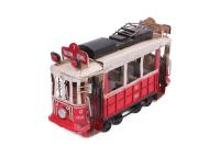 Dekoratif Metal Tarihi Taksim Tramvay 24 cm