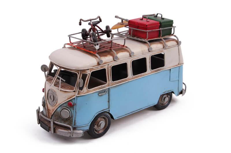 Dekoratif Metal Vosvos Minibüs Camper Van Nostaljik Model