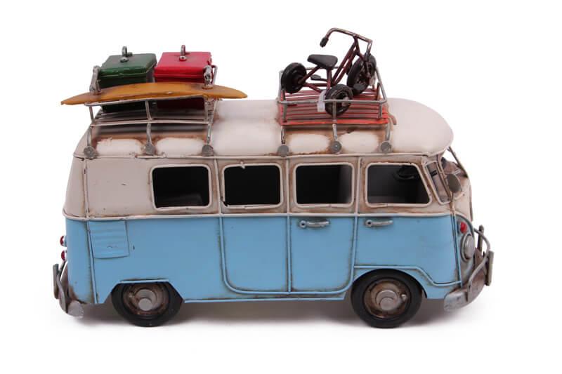 Dekoratif Metal Vosvos Minibüs Camper Van Nostaljik Model