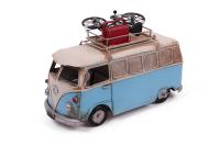 Dekoratif Metal Vosvos Minibüs Çerçeveli ve Kumbaralı Model