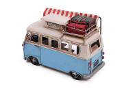 Dekoratif Metal Vosvos Minibüs Çerçeveli ve Tenteli Model