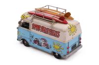 Dekoratif Metal Vosvos Minibüs Kalemlik ve Çerçeveli Model