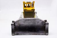 Dekoratif Sarı Metal Buldozer Vintage Tasarım