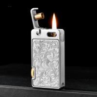 Hunter Karbon Desenli Nostaljik Benzinli Çakmak