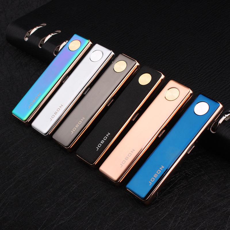 İsme Özel JOBON Şarj Edilebilir USB Elektronik Çakmak