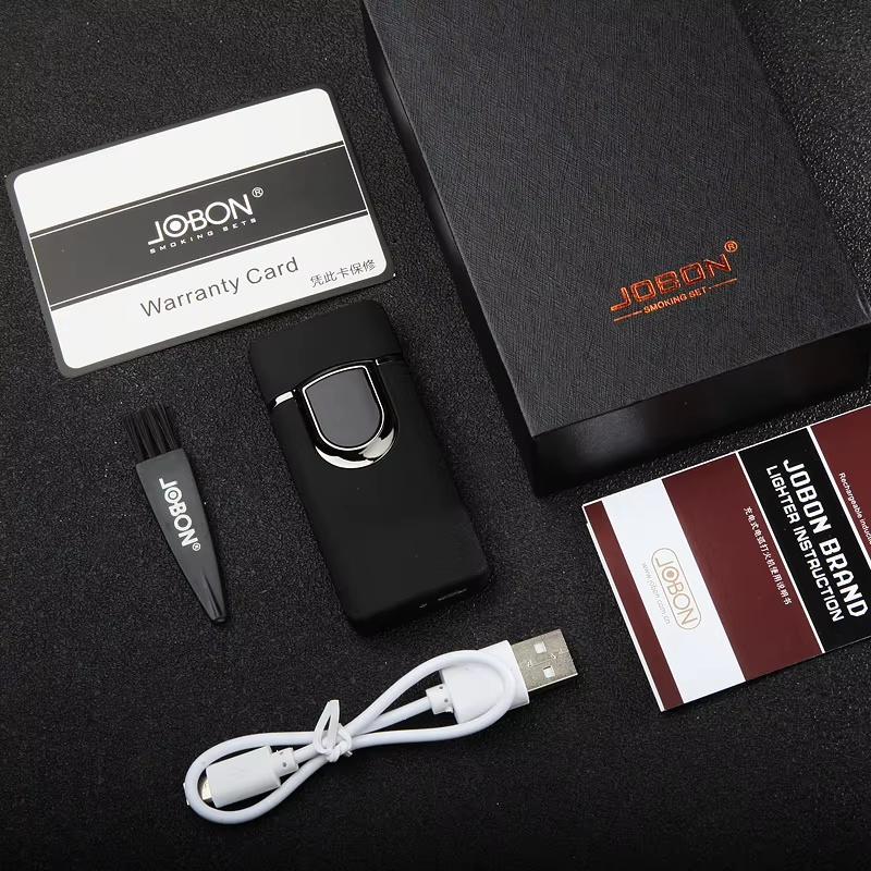 İsme Özel Jobon USB Şarjlı Elektronik Çakmak