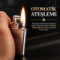İsme Özel Promise Özel Kutulu Metal Benzinli Çakmak