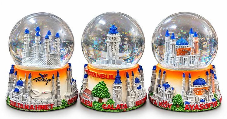İstanbul Temalı Kar Küresi Alk5848