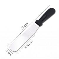 Paslanmaz Çelik L Tipi Pastacı Spatulası ve Krema Bıçağı