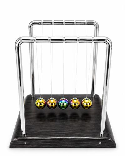 Masa Üstü Newton Beşiği Kinetik Denge Balans Dekoru Alk5396