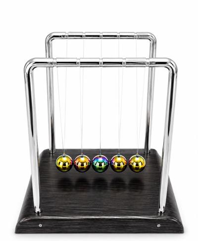 Masa Üstü Newton Beşiği Kinetik Denge Balans Dekoru Alk5395