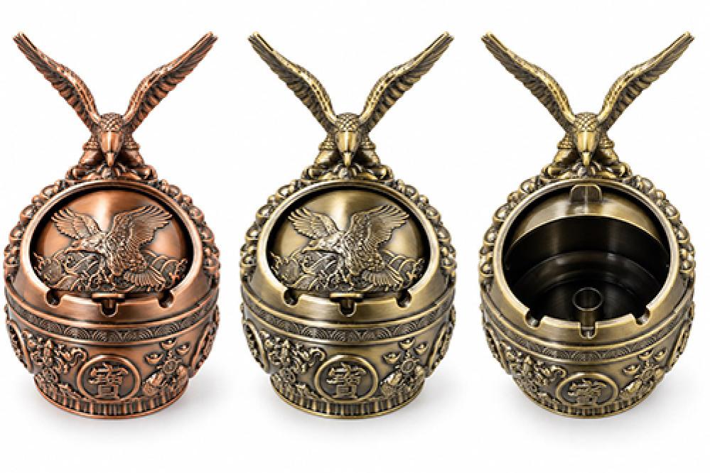 Metal Kartal Tasarımı Küllük Alk6403