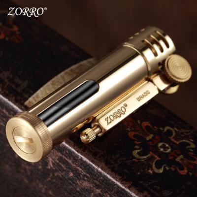 Zorro Cam Hazneli Nostaljik Benzinli Çakmak