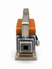 Turuncu Eskitme Metal Retro Masa Saati