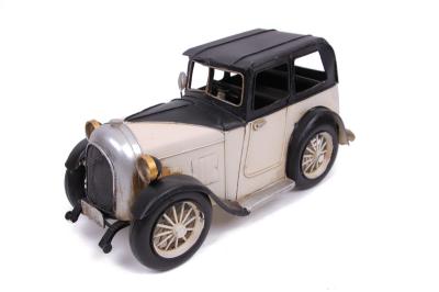 Vintage Dekoratif Black Bentley Siyah Beyaz Metal Klasik Araba