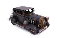 Vintage Dekoratif Metal Bentley Siyah Klasik Araç