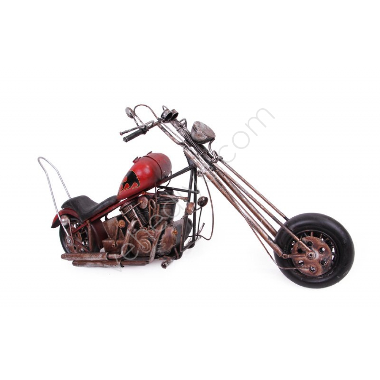 Dekoratif Metal Chopper Motosiklet