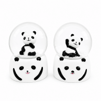 Sevimli Panda Işıklı Müzikli Kar Küresi