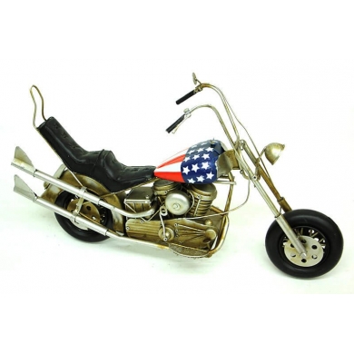 Chopper Dekoratif Metal Motosiklet